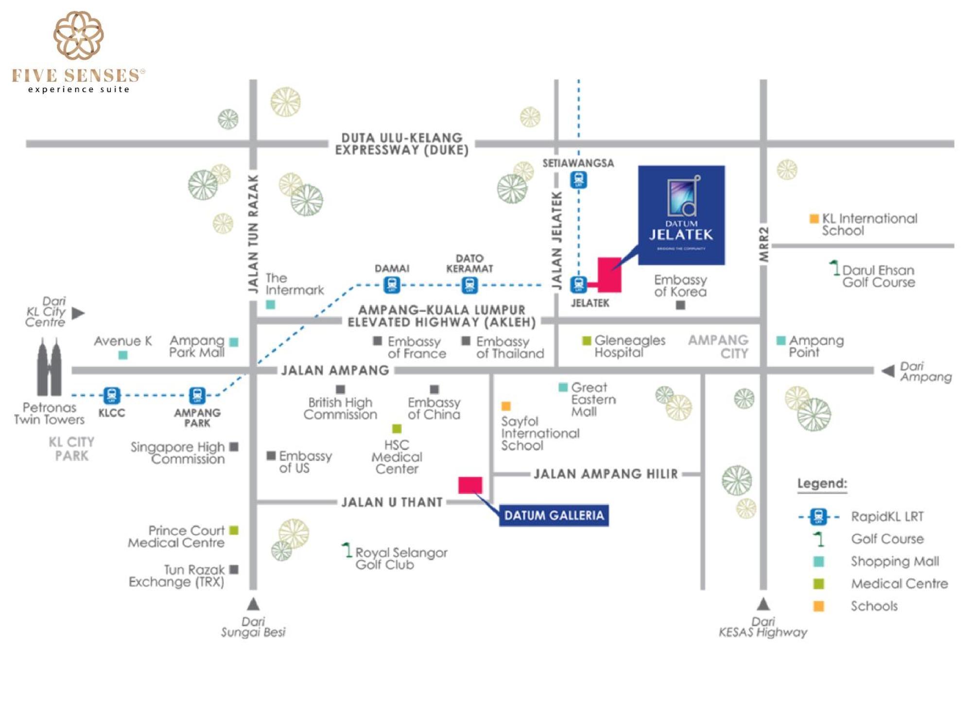 Datum Jelatek Residence, Klcc クアラルンプール エクステリア 写真